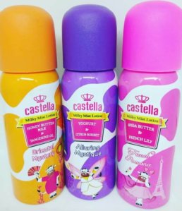 Castella Milk Body Lotion Spray Original BPOM
